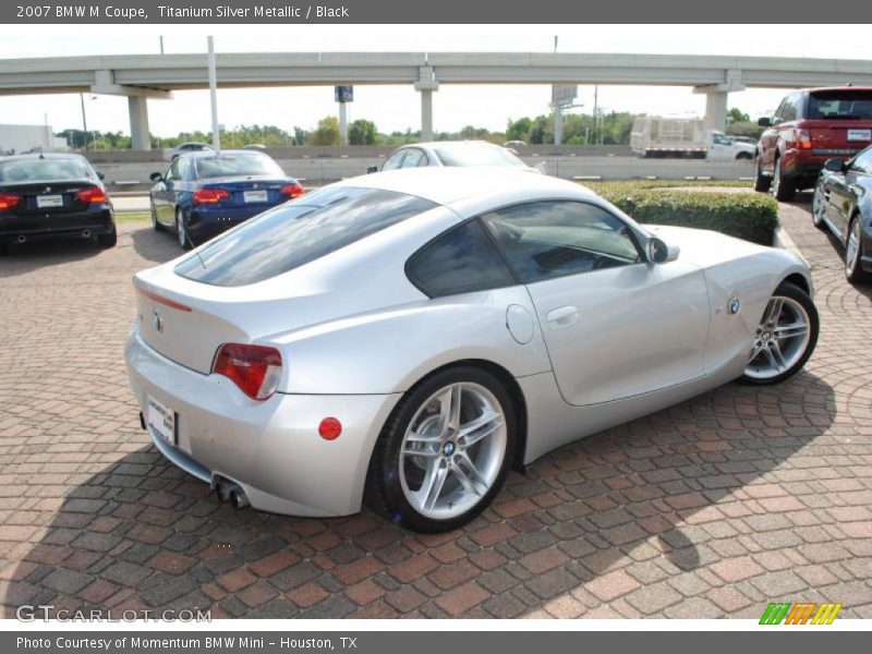 Titanium Silver Metallic / Black 2007 BMW M Coupe