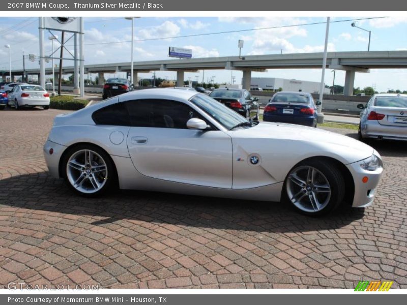 Titanium Silver Metallic / Black 2007 BMW M Coupe