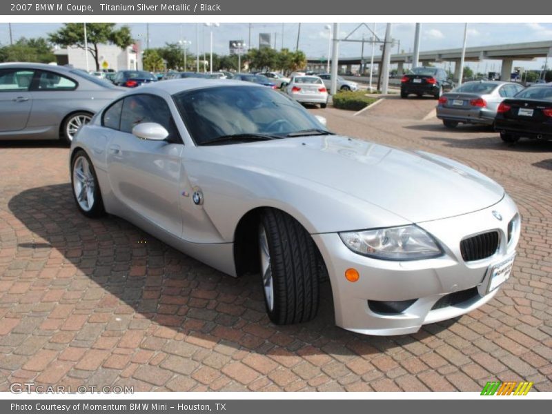 Titanium Silver Metallic / Black 2007 BMW M Coupe