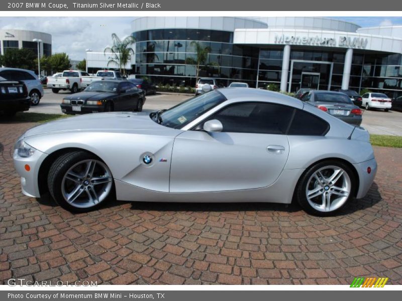 Titanium Silver Metallic / Black 2007 BMW M Coupe
