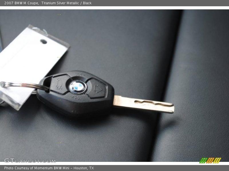 Titanium Silver Metallic / Black 2007 BMW M Coupe