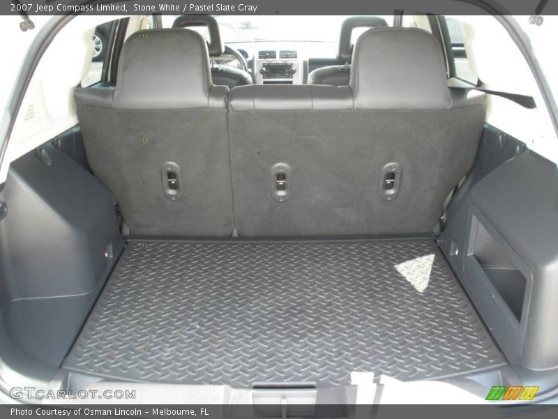 Stone White / Pastel Slate Gray 2007 Jeep Compass Limited