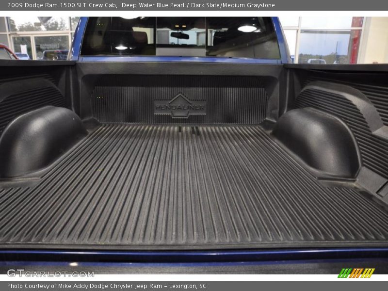 Deep Water Blue Pearl / Dark Slate/Medium Graystone 2009 Dodge Ram 1500 SLT Crew Cab
