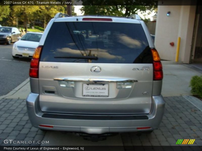 Titanium Metallic / Ivory 2007 Lexus GX 470