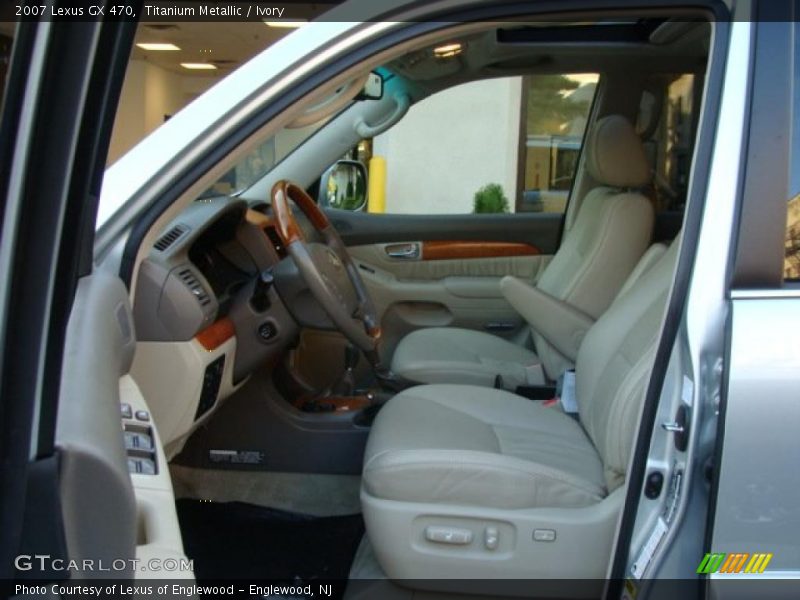 Titanium Metallic / Ivory 2007 Lexus GX 470