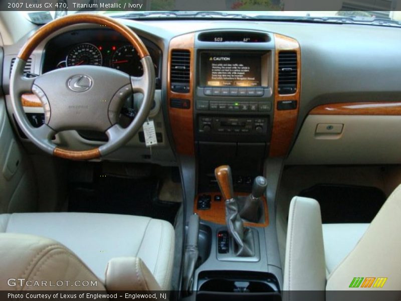 Titanium Metallic / Ivory 2007 Lexus GX 470