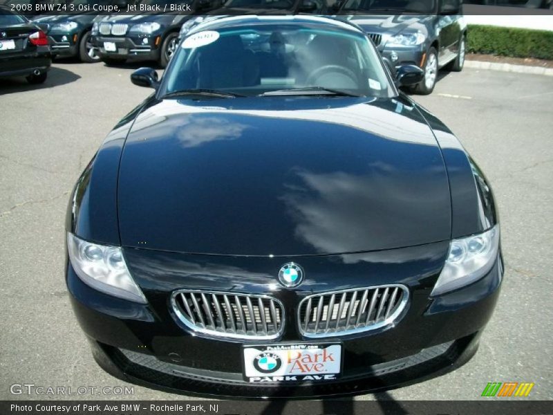 Jet Black / Black 2008 BMW Z4 3.0si Coupe
