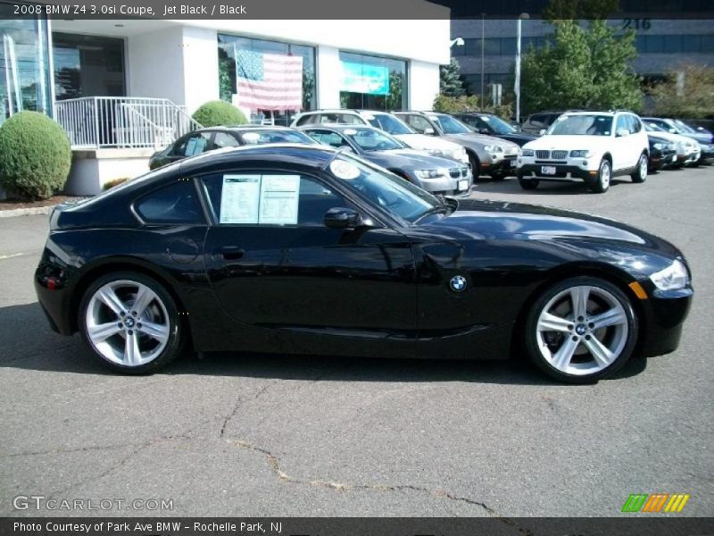 Jet Black / Black 2008 BMW Z4 3.0si Coupe