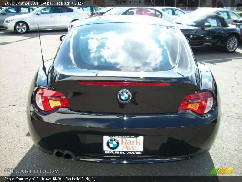 Jet Black / Black 2008 BMW Z4 3.0si Coupe