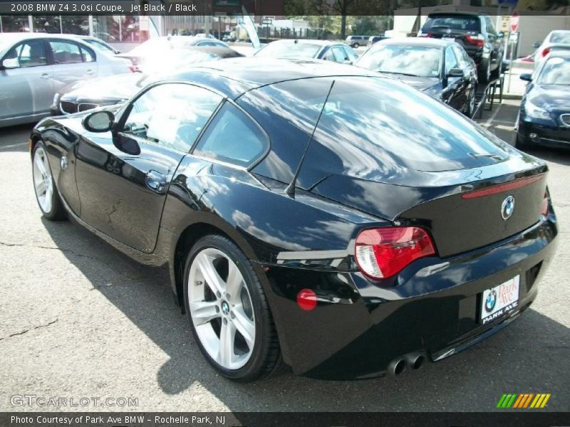 Jet Black / Black 2008 BMW Z4 3.0si Coupe