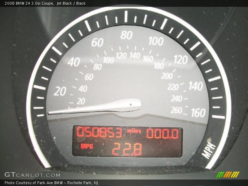 Jet Black / Black 2008 BMW Z4 3.0si Coupe