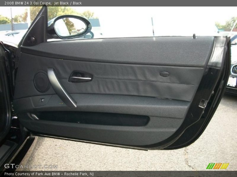 Jet Black / Black 2008 BMW Z4 3.0si Coupe