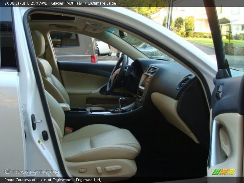 Glacier Frost Pearl / Cashmere Beige 2008 Lexus IS 250 AWD