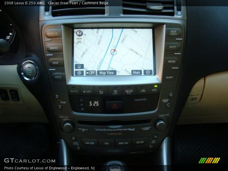 Glacier Frost Pearl / Cashmere Beige 2008 Lexus IS 250 AWD