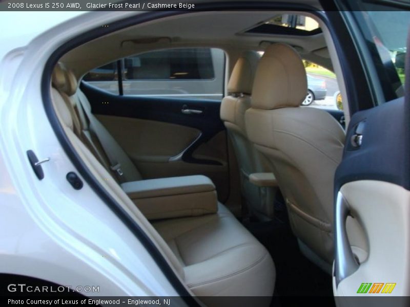 Glacier Frost Pearl / Cashmere Beige 2008 Lexus IS 250 AWD