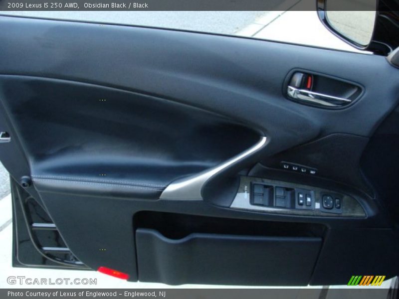 Obsidian Black / Black 2009 Lexus IS 250 AWD