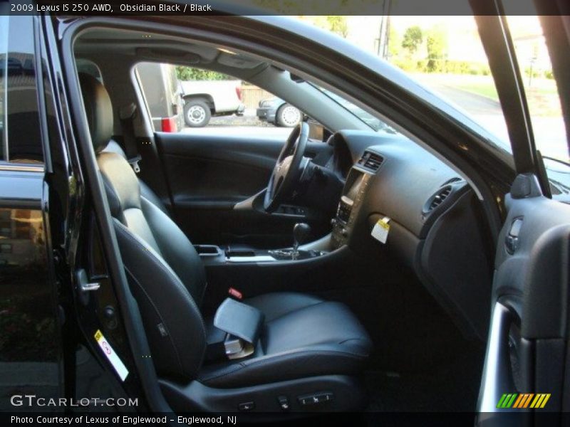Obsidian Black / Black 2009 Lexus IS 250 AWD