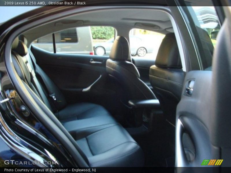 Obsidian Black / Black 2009 Lexus IS 250 AWD