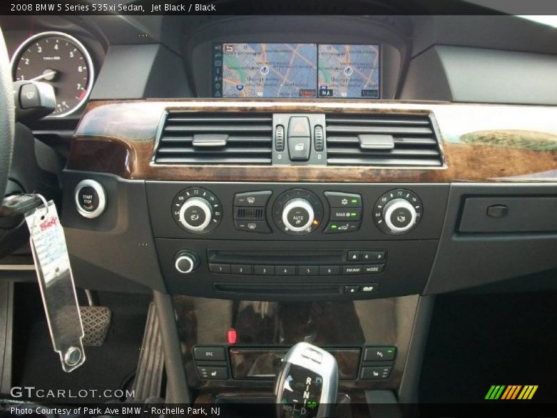 Jet Black / Black 2008 BMW 5 Series 535xi Sedan