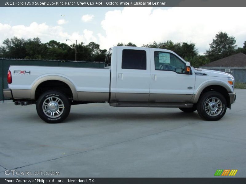  2011 F350 Super Duty King Ranch Crew Cab 4x4 Oxford White