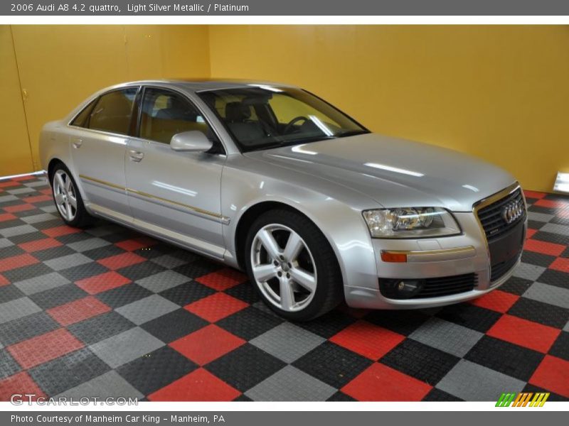 Light Silver Metallic / Platinum 2006 Audi A8 4.2 quattro