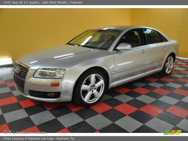 Light Silver Metallic / Platinum 2006 Audi A8 4.2 quattro