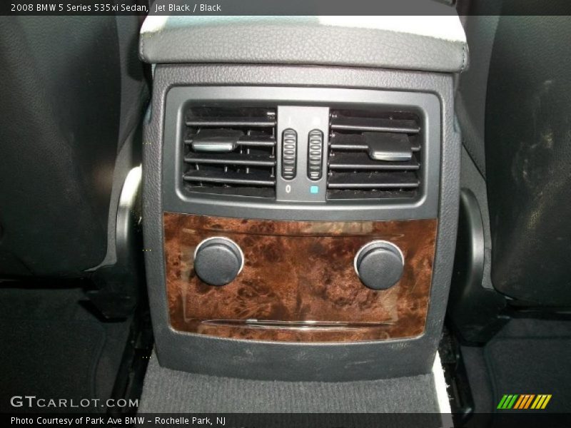 Jet Black / Black 2008 BMW 5 Series 535xi Sedan