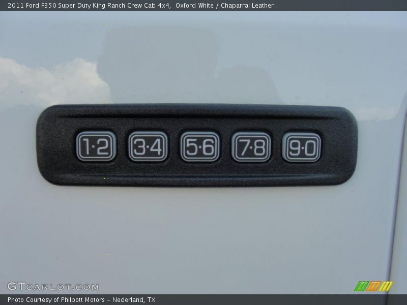 Oxford White / Chaparral Leather 2011 Ford F350 Super Duty King Ranch Crew Cab 4x4