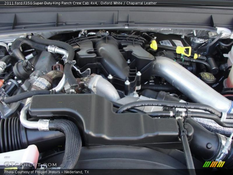  2011 F350 Super Duty King Ranch Crew Cab 4x4 Engine - 6.7 Liter OHV 32-Valve B20 Power Stroke Turbo-Diesel V8