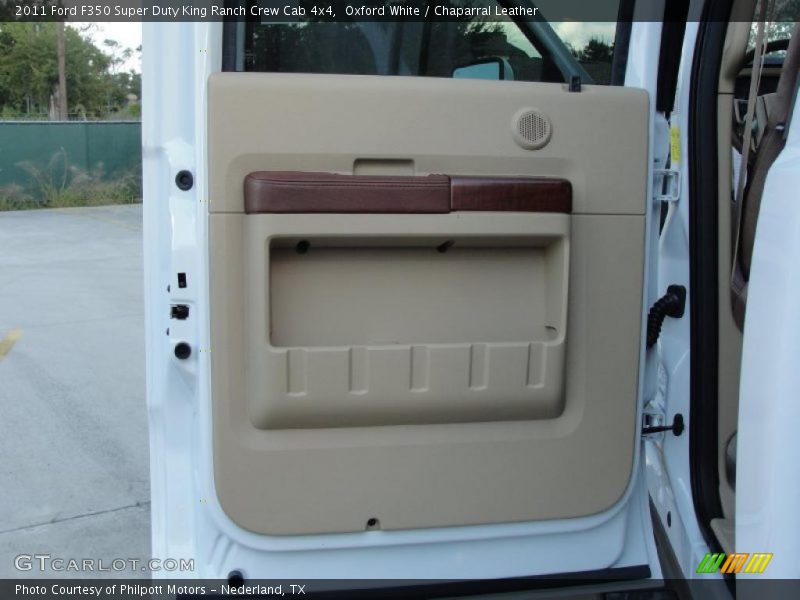 Oxford White / Chaparral Leather 2011 Ford F350 Super Duty King Ranch Crew Cab 4x4