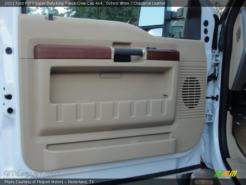 Oxford White / Chaparral Leather 2011 Ford F350 Super Duty King Ranch Crew Cab 4x4
