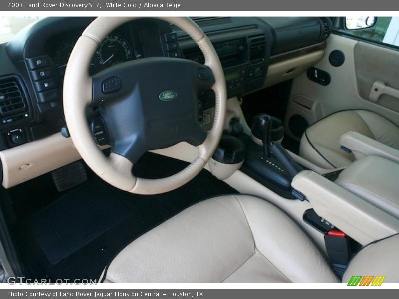  2003 Discovery SE7 Alpaca Beige Interior