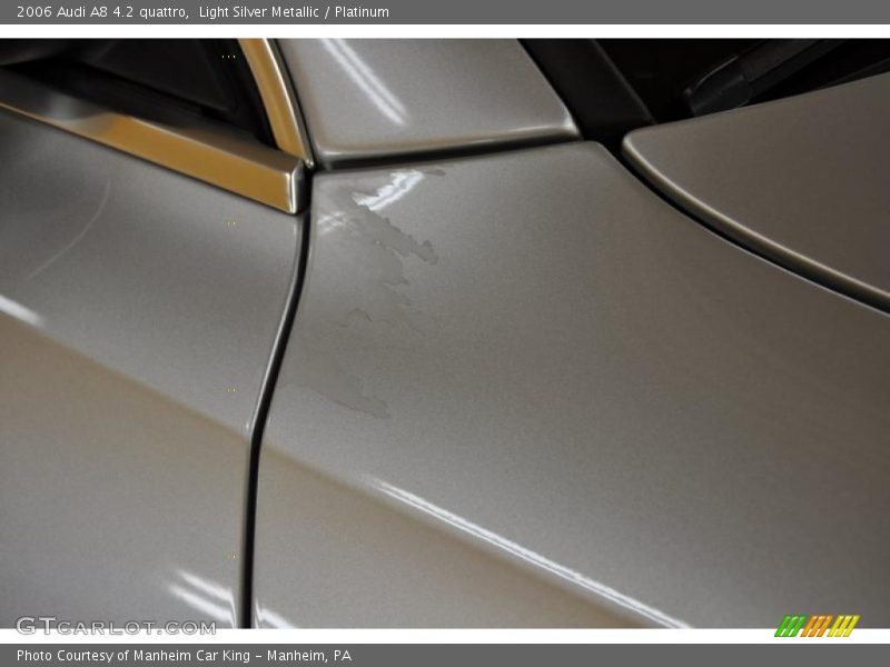 Light Silver Metallic / Platinum 2006 Audi A8 4.2 quattro