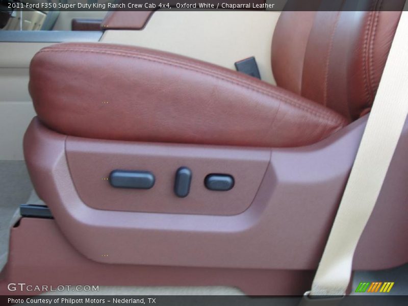 Oxford White / Chaparral Leather 2011 Ford F350 Super Duty King Ranch Crew Cab 4x4