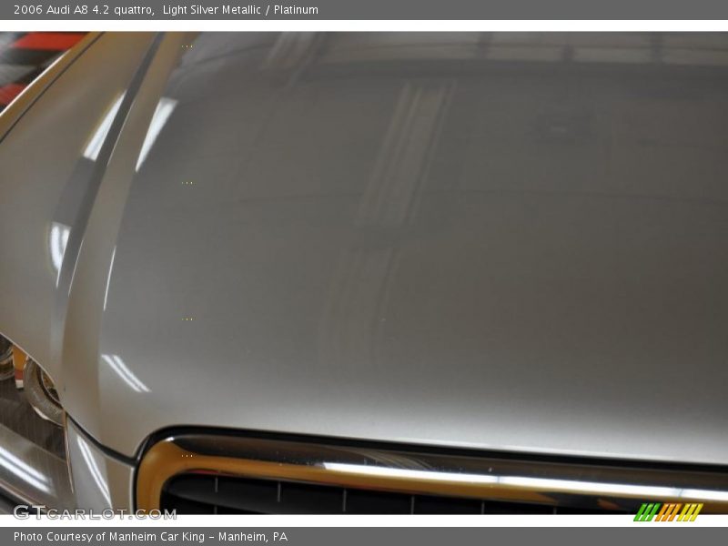 Light Silver Metallic / Platinum 2006 Audi A8 4.2 quattro