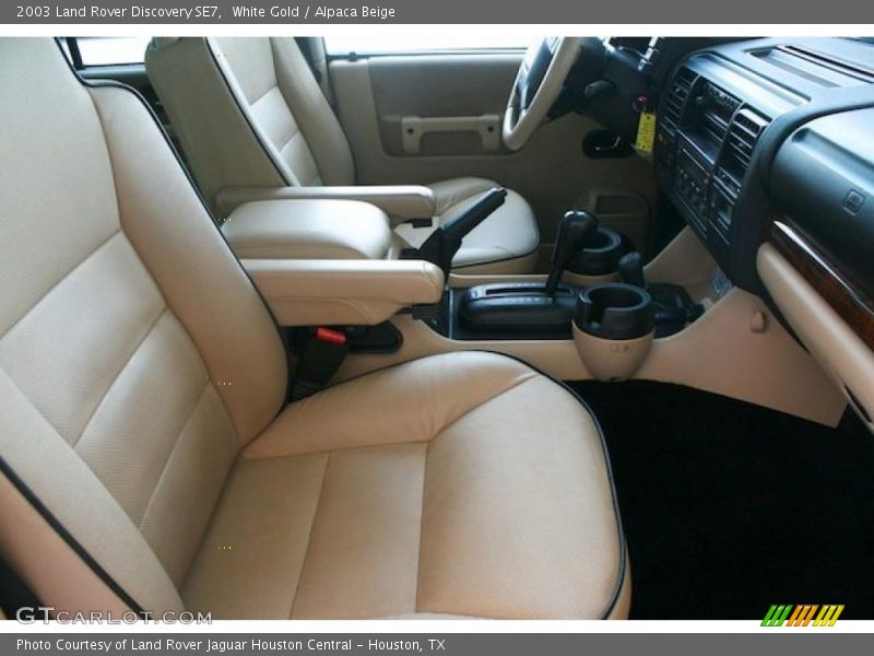  2003 Discovery SE7 Alpaca Beige Interior
