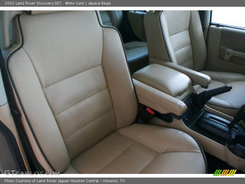  2003 Discovery SE7 Alpaca Beige Interior