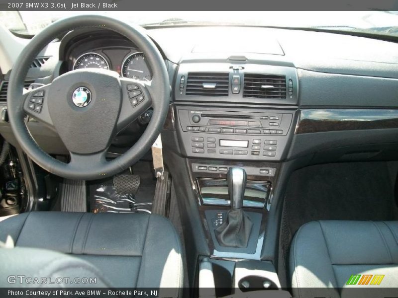 Jet Black / Black 2007 BMW X3 3.0si