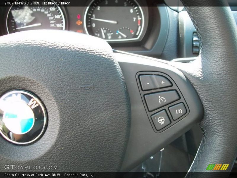 Jet Black / Black 2007 BMW X3 3.0si