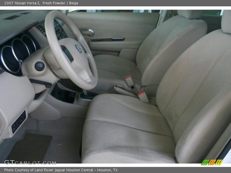Fresh Powder / Beige 2007 Nissan Versa S