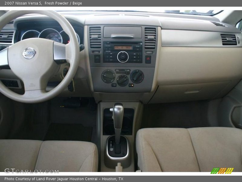 Fresh Powder / Beige 2007 Nissan Versa S