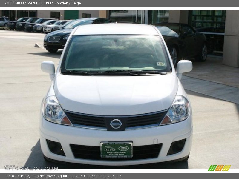 Fresh Powder / Beige 2007 Nissan Versa S