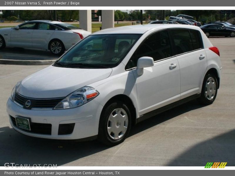 Fresh Powder / Beige 2007 Nissan Versa S