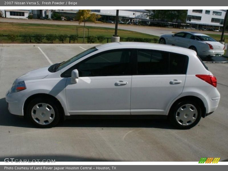 Fresh Powder / Beige 2007 Nissan Versa S