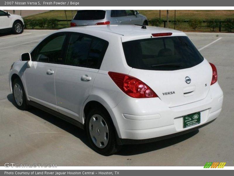Fresh Powder / Beige 2007 Nissan Versa S
