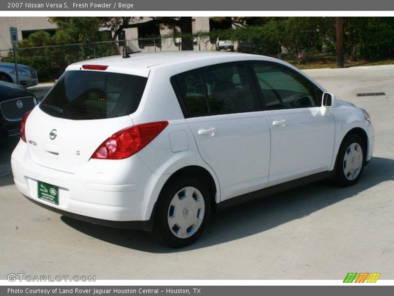 Fresh Powder / Beige 2007 Nissan Versa S