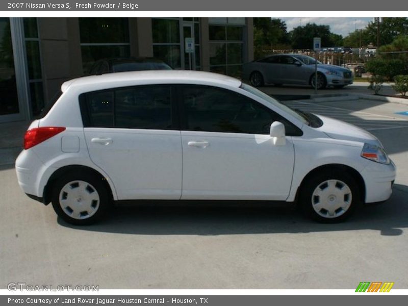 Fresh Powder / Beige 2007 Nissan Versa S