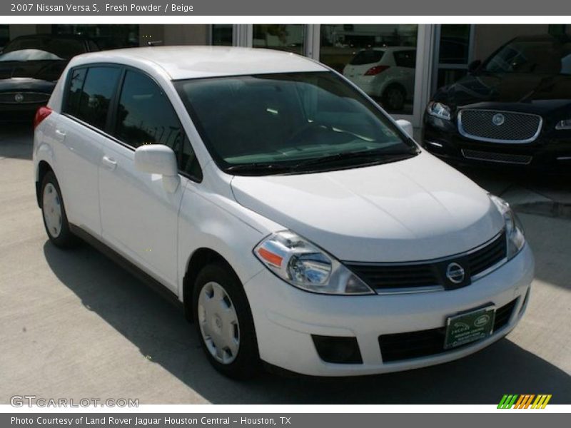 Fresh Powder / Beige 2007 Nissan Versa S