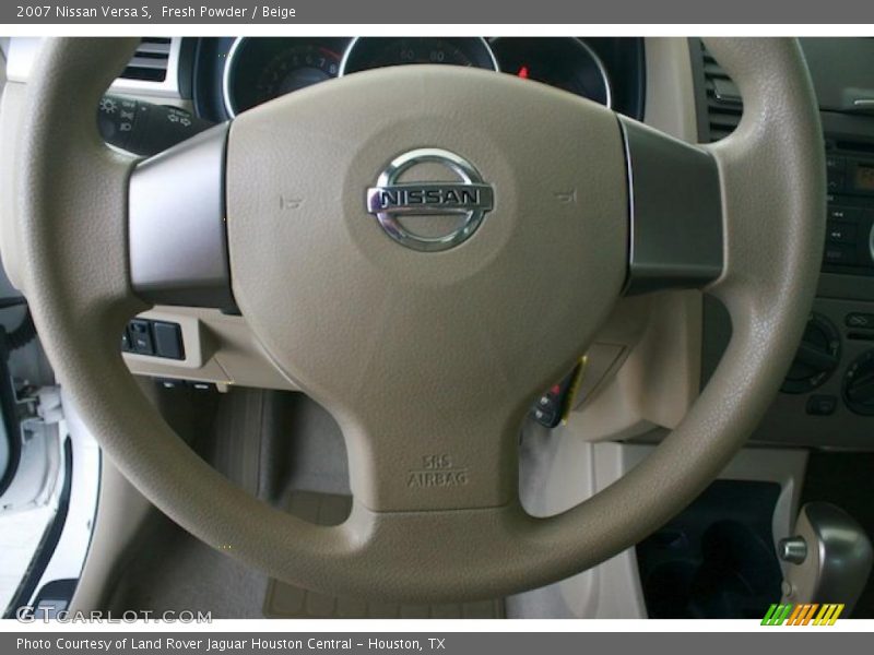 Fresh Powder / Beige 2007 Nissan Versa S