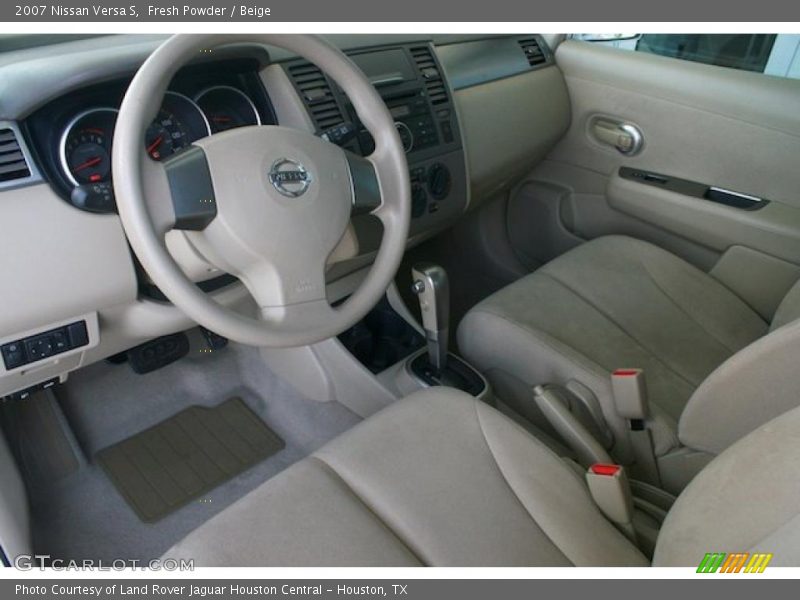 Fresh Powder / Beige 2007 Nissan Versa S